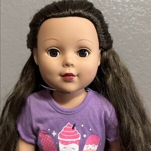 2014 Madame Alexander 18” Doll Brown Hair & Eyes